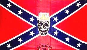 3X5 Rebel Skull 13 FLAGS image