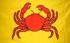 CRAB FLAG 3 X 5 image