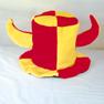 CRAZY PLUSH JESTER / CARNIVAL HAT *- CLOSEOUT NOW $ 2 EA image