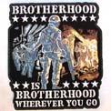 BROTHERHOOD JUMBO BACK PATCH image