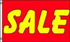 RED AND YELLOW SALE 3X5 FLAG image