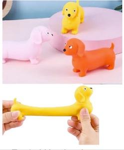 Squishy Sand-Filled Dog Moldable Stress Toy (sold by the DOZEN) image
