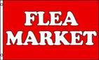 RED FLEA MARKET FLAG image