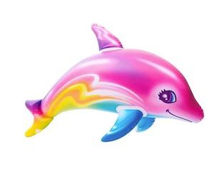 36 INCH RAINBOW UNICORN INFLATABLE TOY (