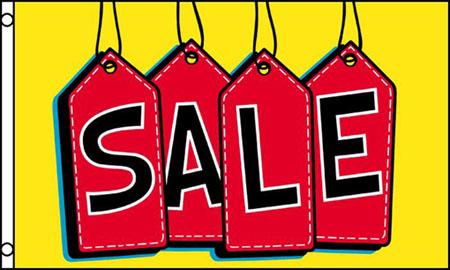 SALE TAGS 3 X 5 FLAG image