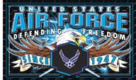 AIRFORCE STRIKE FORCE DELUXE 3X5 FLAG image