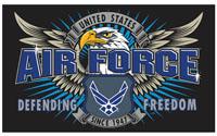 AIRFORCE SPECIAL MISSION 3 X 5 DELUXE FLAG image