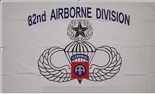 82ND AIRBORNE military  3 X 5 FLAG image