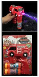LIGHT UP FIRETRUCK BUBBLE GUN image