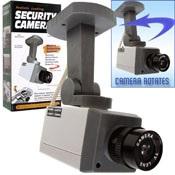 FAKE VIDEO MOTION ACTIVATED SECURTIY DUMMY CAMERA image