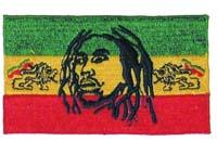 RESTA REGEA STRIPS DREADLOCK 4 IN EMBRODIERED PATCH - closeout image