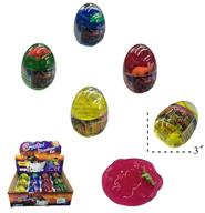 DINOSAUR 3 inch EGG FILLED W SLIME WITH DINO image