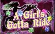 GIRLS GOTTA RIDE DELUXE 3' X 5' LADY BIKER FLAG image