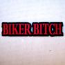 BIKER BITCH EMBROIDERED PATCH image