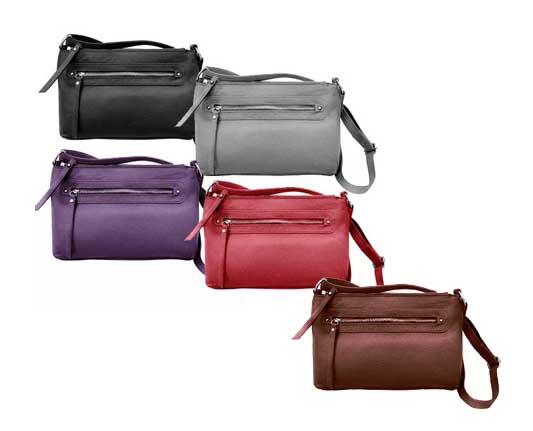 7013-Compact Concealment Purse - BK, GRY,  $22.50 image