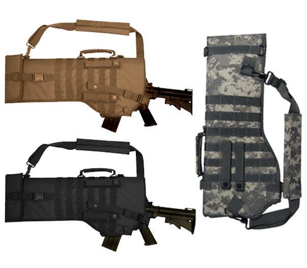 6063-Tactical Rifle Scabbard - BK image