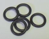 Small Black Rubber O-Ring