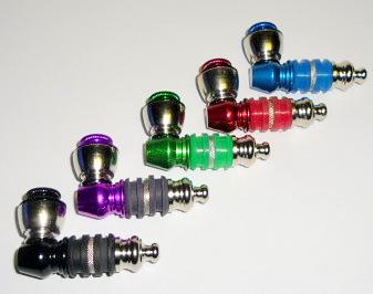 Small Anodized Grommet Pipe image