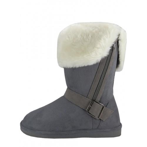 Woman's Faux Fur Shearling Boots, Footwear, Shoes image