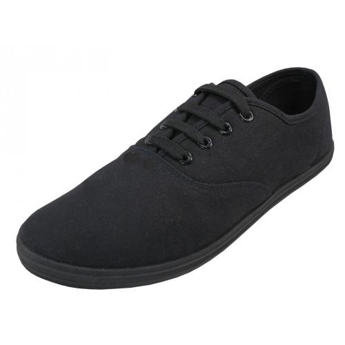 Men's Canvas Lace Up. image