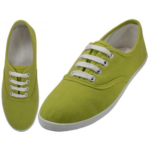 Women's Canvas Lace Up. image