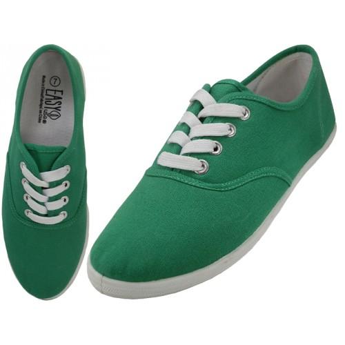 Women's Canvas Lace Up. image