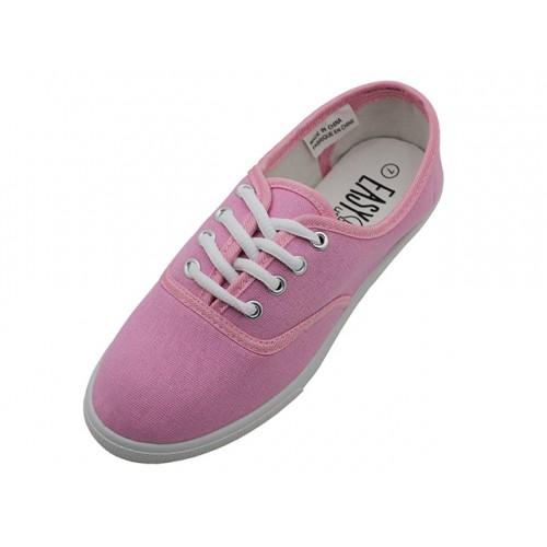 Women's Canvas Lace Up. image