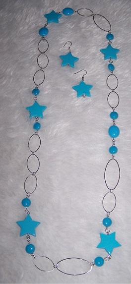 Star Pendant Necklace Set image