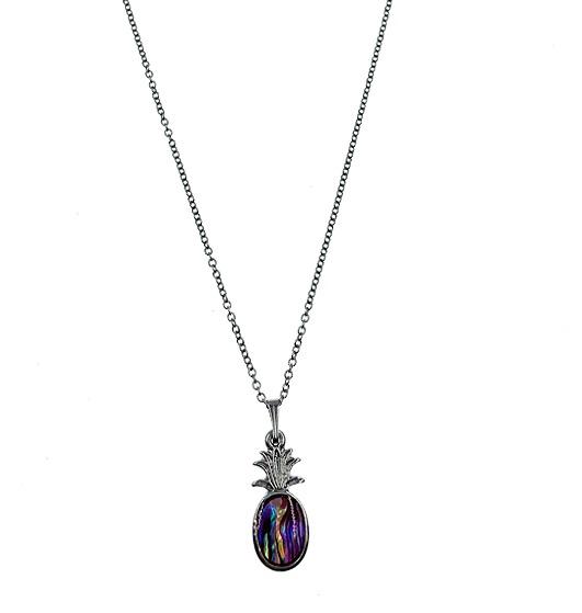 Paua Shell Necklace - Pineapple image
