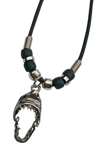 Shark Jaws Pendant Necklace image