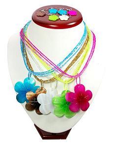 Flower Shell  Necklace &Earring Set image