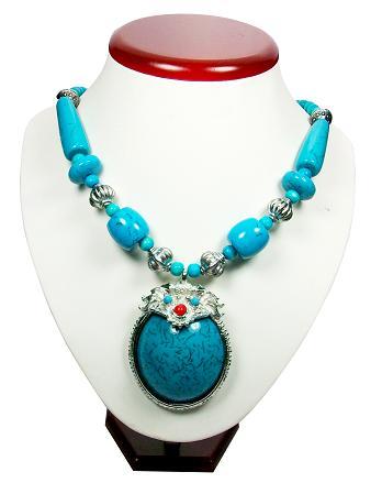 Turquoise Stone Necklace image