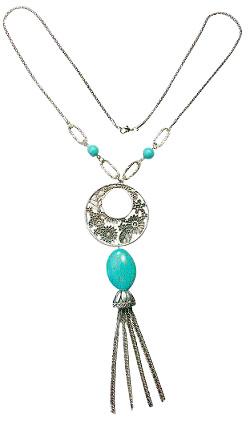 Turquoise Stone Necklace image