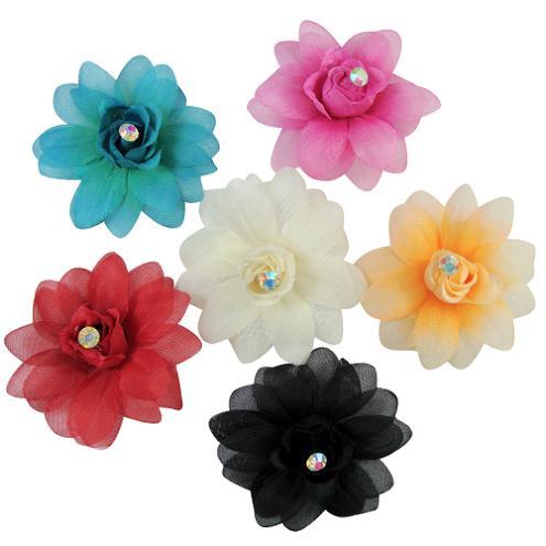 Flower Hair Clips image