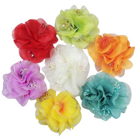 Flower Hair Clips image