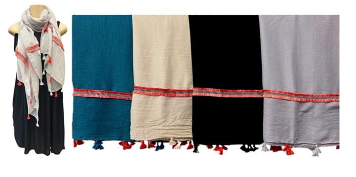 Tassel Fashion Summer Scarf image