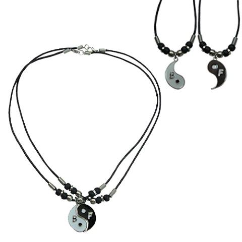 B.F With Yinyang Pendant Necklace image