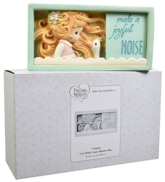 Precious Moments - Make A Joyful Noise Shadow Box Figure image