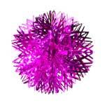 Pink Mylar Snowflake Decor image