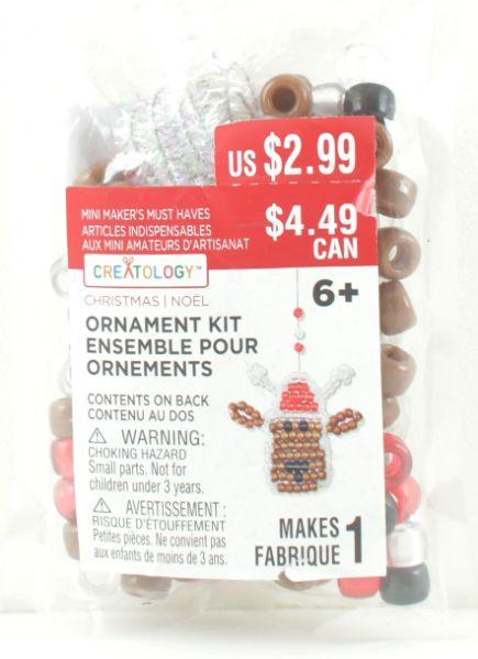 Reindeer Beaded Ornament Kit image