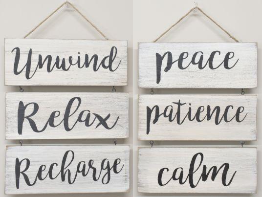 Relax Hanging Decor Wall Art image