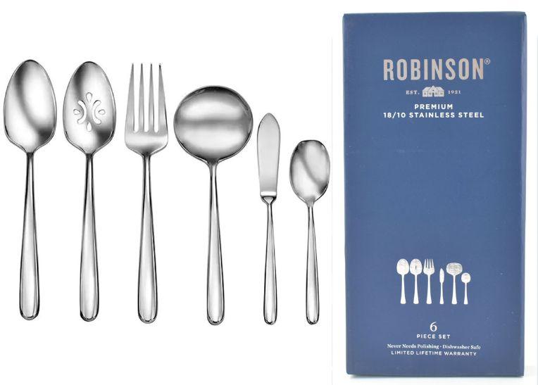 Valley Falls 6 Pc. Serving Flatware Set image