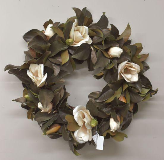 30" Magnolia Wreath image