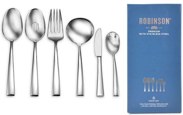 Leverett 6 Pc. Serving Flatware Set image