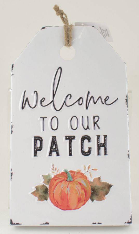 Welcome to my Patch Sign image