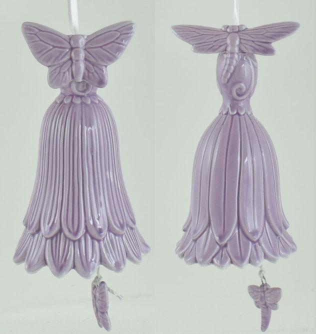 Dol Butterfly/Dragonfly Flower Wind Chime 2 Asst image