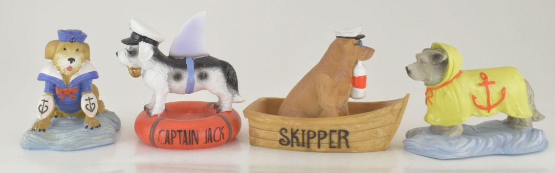 Resin Dog Figure 4 Asst image
