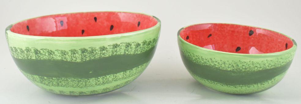 Dol Watermelon Bowls Set of 2 image