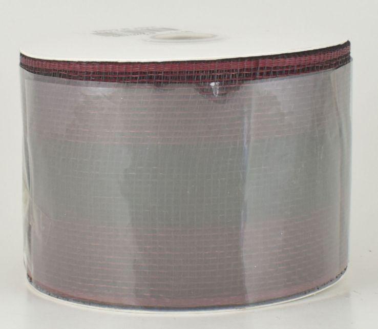 SINAMAY ART MESH (10CM) BUR/BLACK SC image