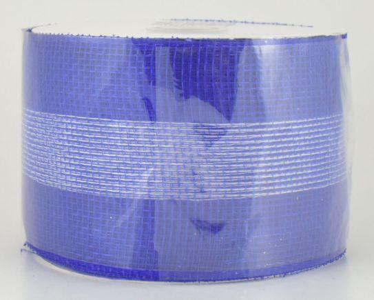 SINAMAY ART MESH (10CM) BLUE/WHT KY image
